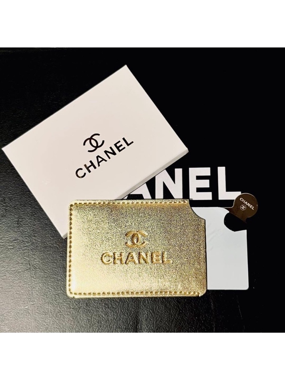 Chanel Gold Mirror